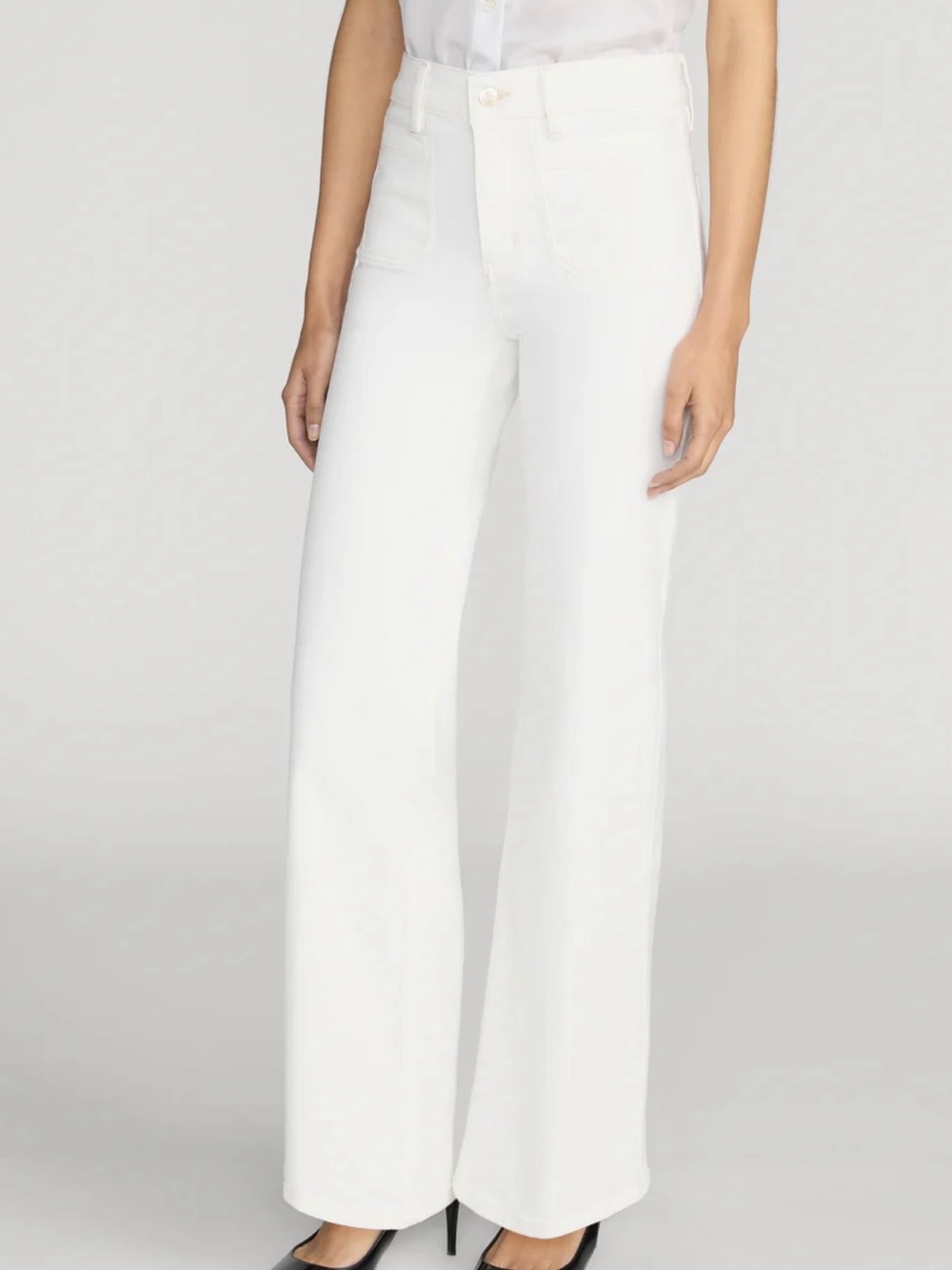 Frame Le Slim Palazzo High Rise wide leg Jean size 26
